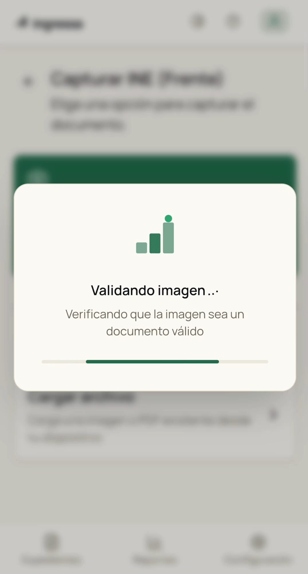 Validación automática de documentos en Ingressa