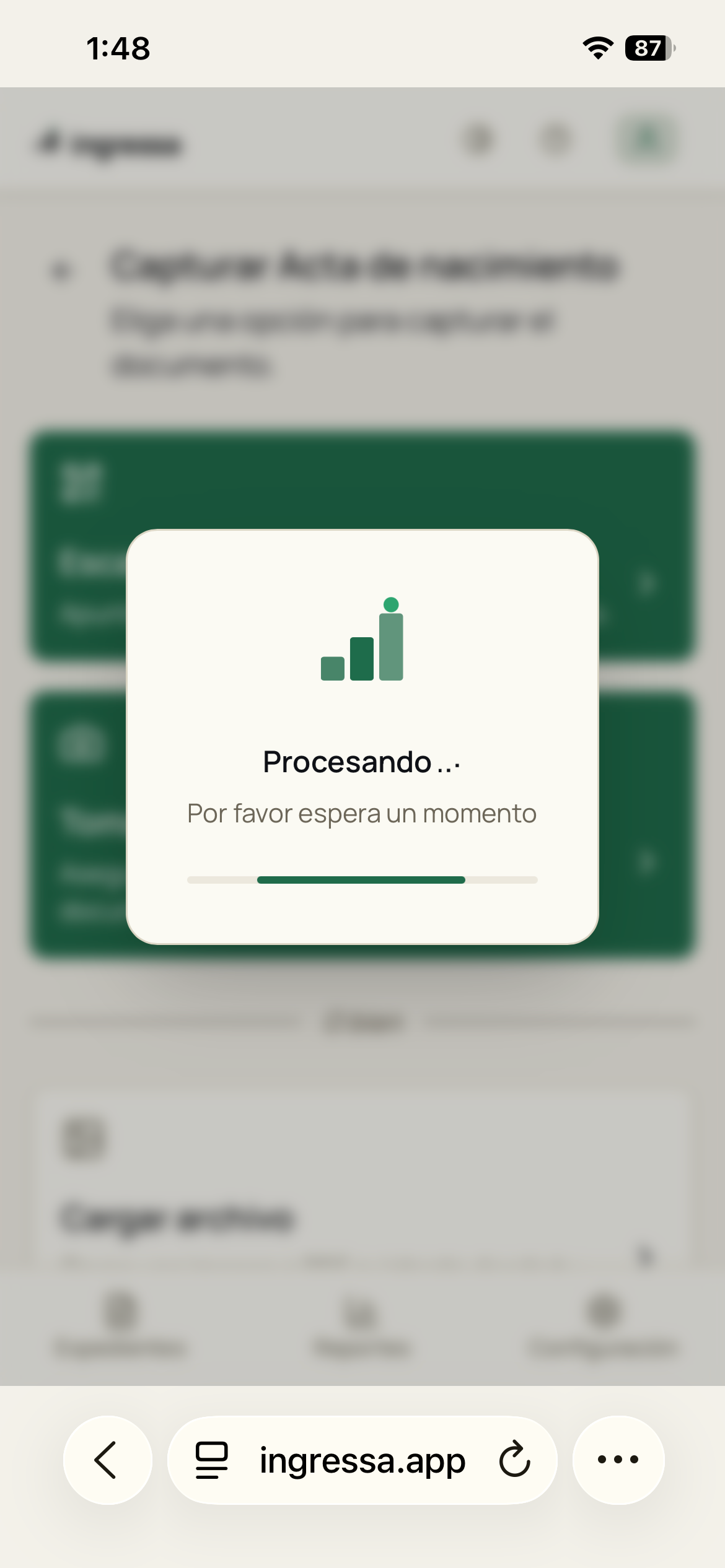 Validación automática